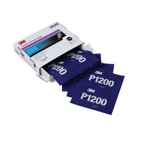 3M 3M ABRASIVE HOOKIT SHEETS P1200 PN343425, 25PK 7100010568